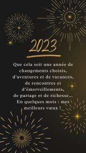 2023 nouvelle année plongée
